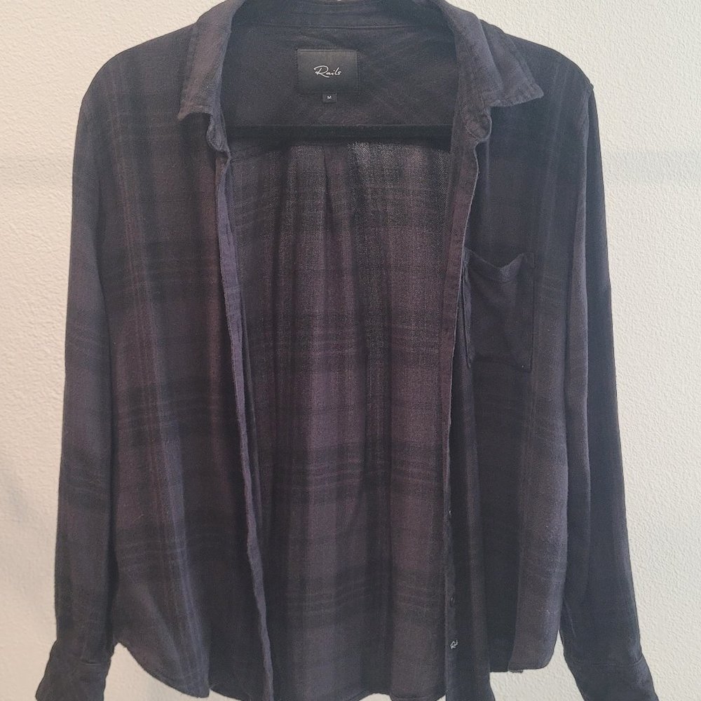 Plaid Button Down by Rails